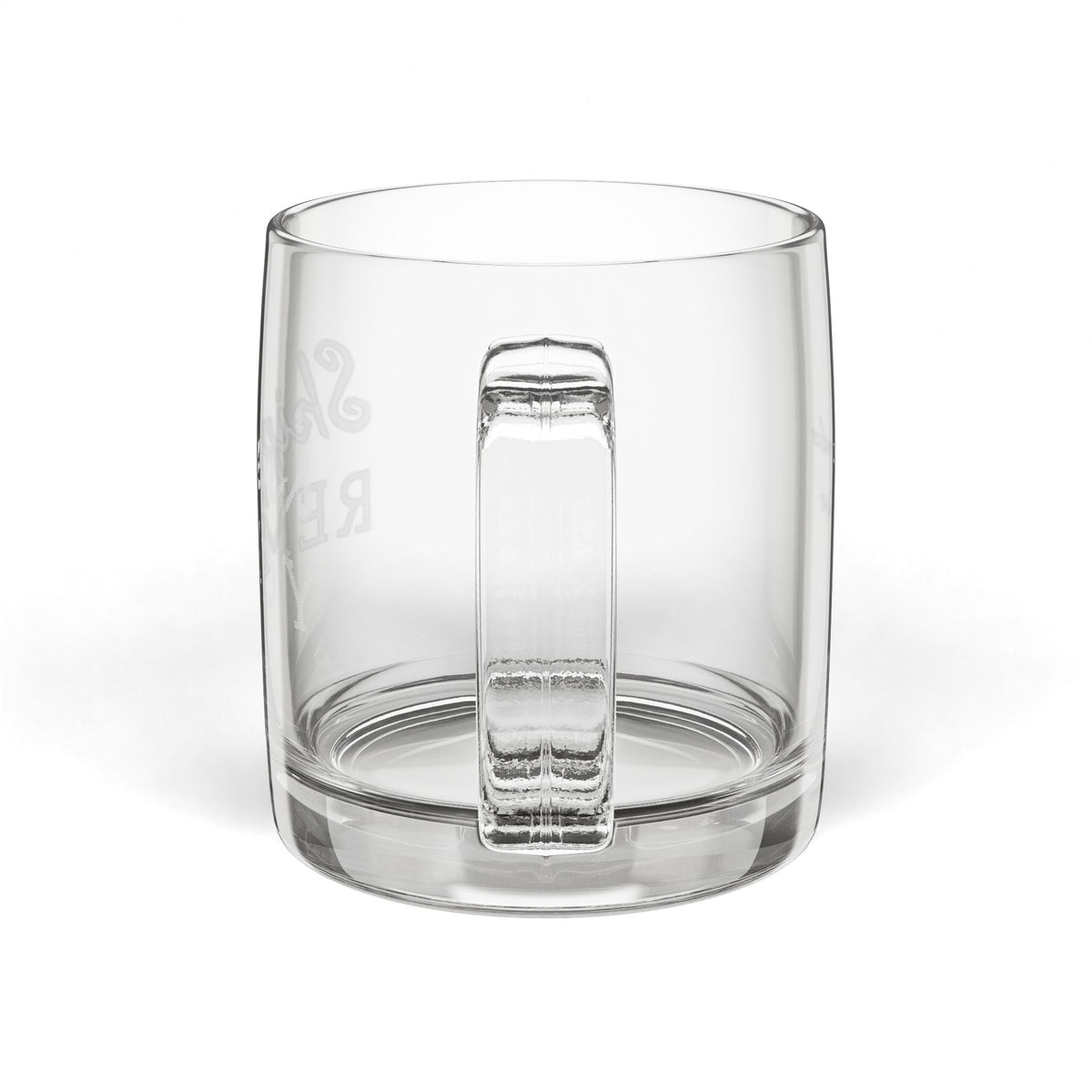 Engraved Glass Coffee Mug - Personalizable