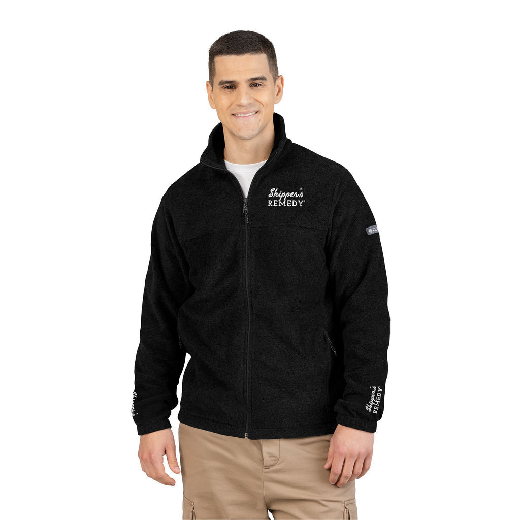 Columbia Fleece Jacket – Embroidered Outdoor Adventure Design