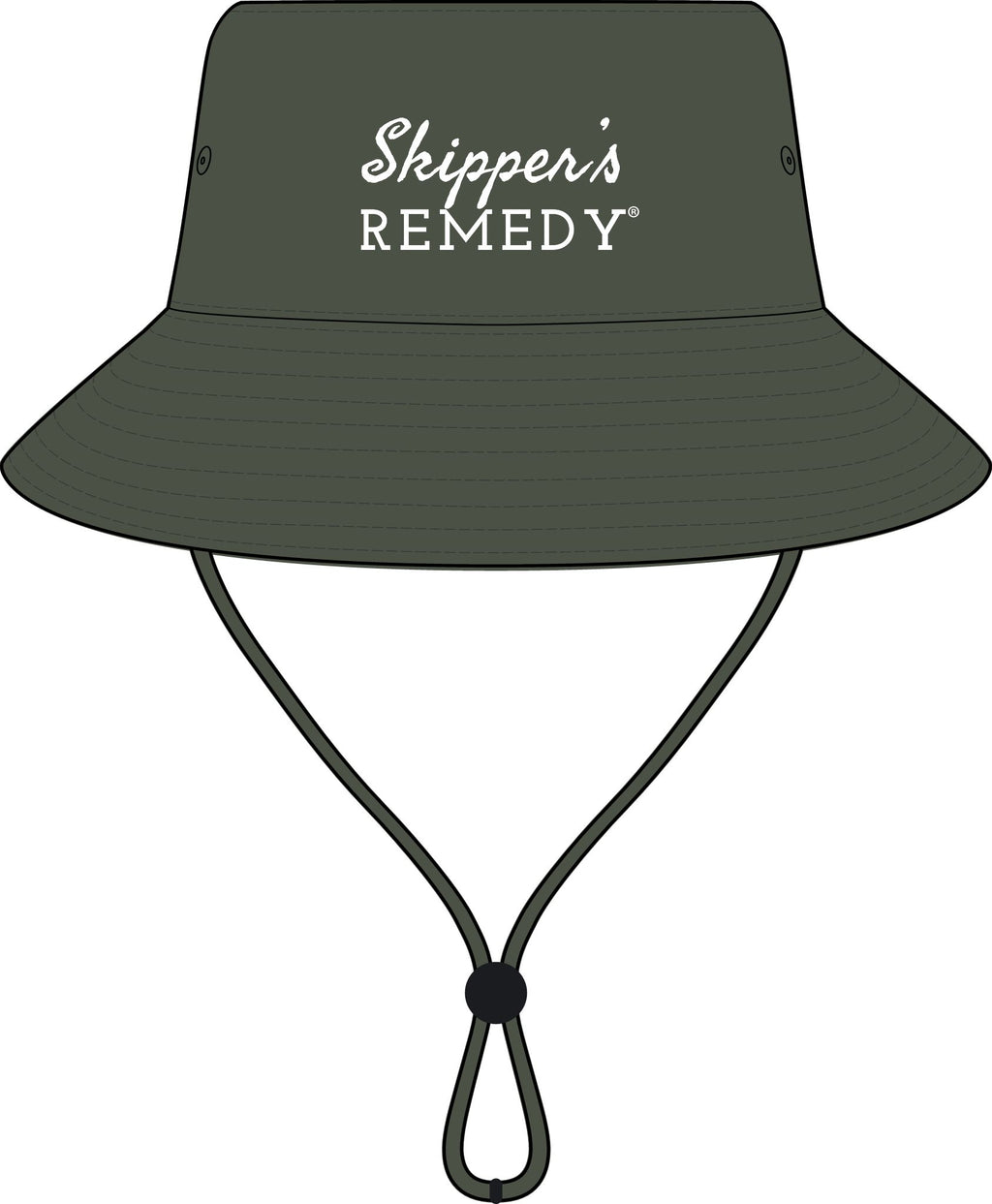 Wide Brim Bucket Hat