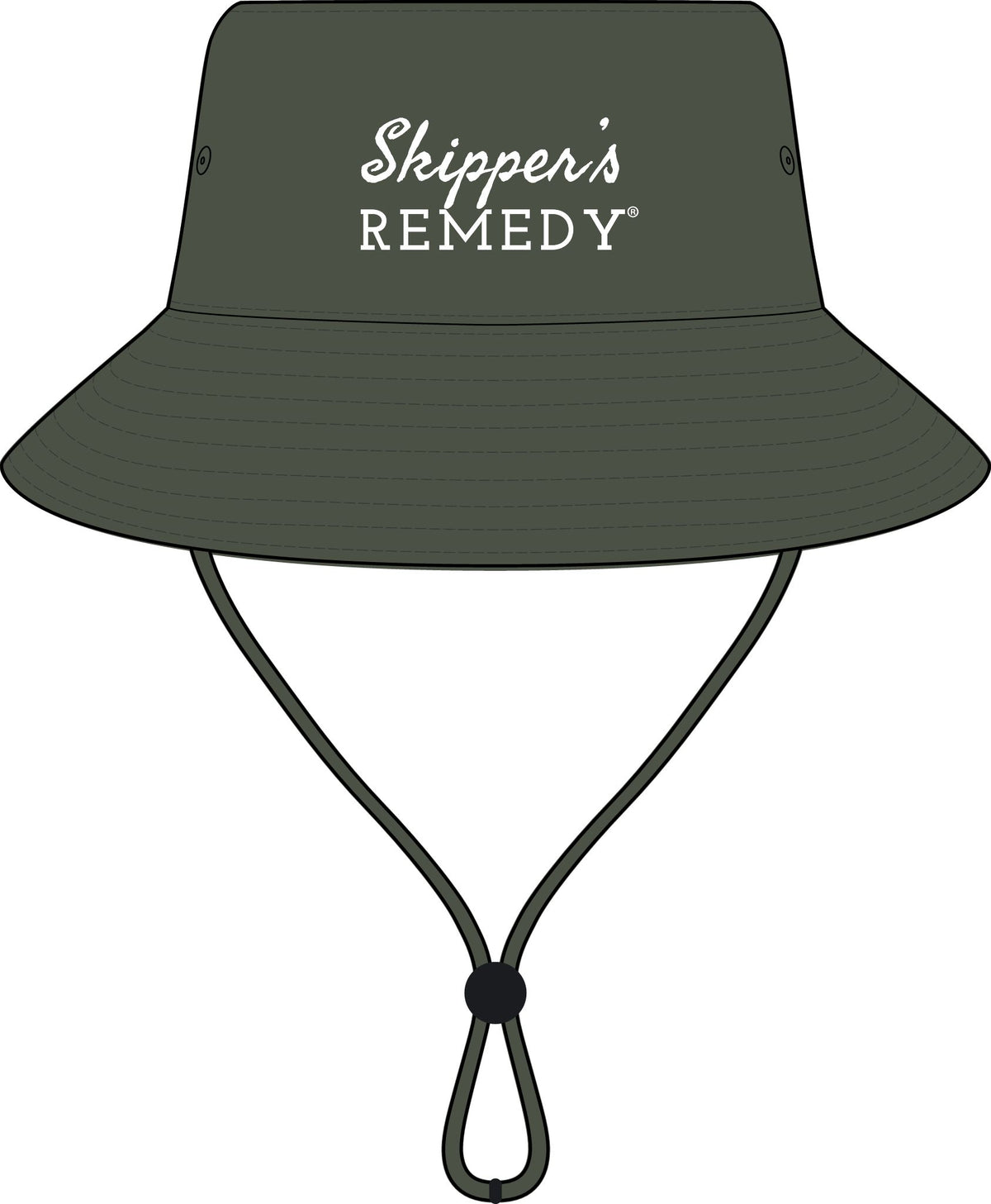 Wide Brim Bucket Hat