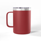 Engraved 15oz Coral Travel Mug Tumbler - Personalizable