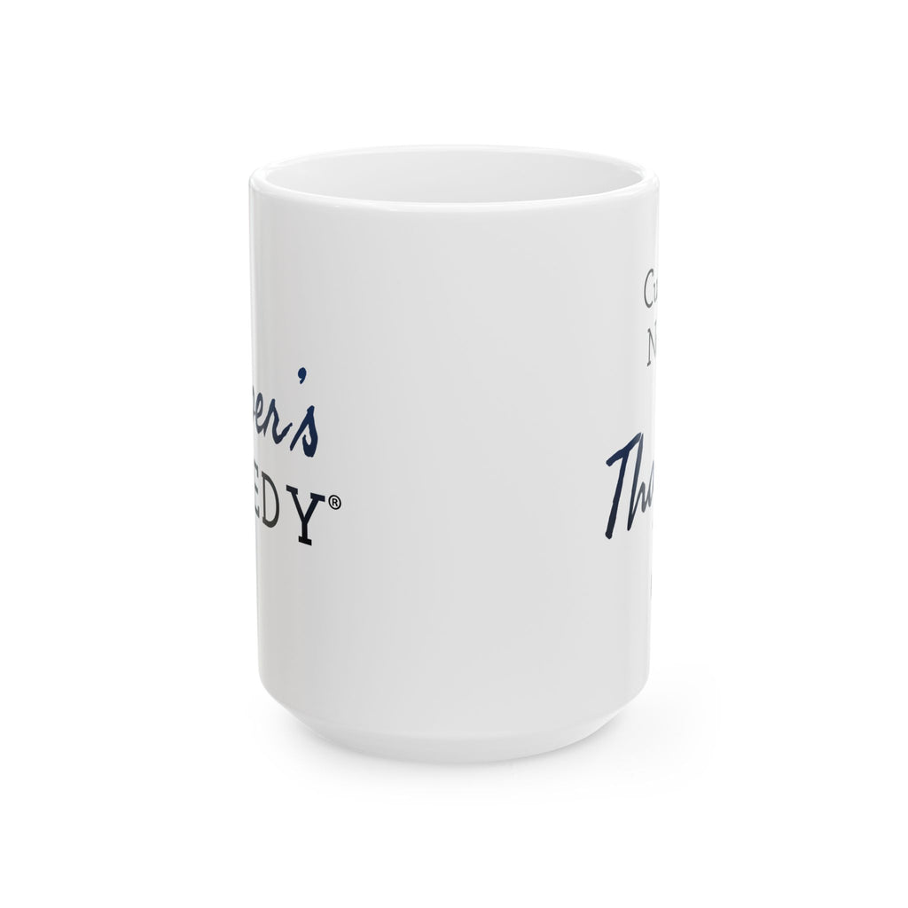 Custom Name, Thank You - 11oz/15oz Ceramic Coffee Mug (Personalize)