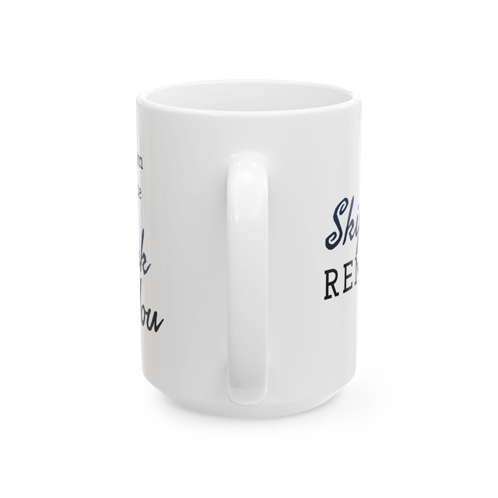 Custom Name, Thank You - 11oz/15oz Ceramic Coffee Mug (Personalize)