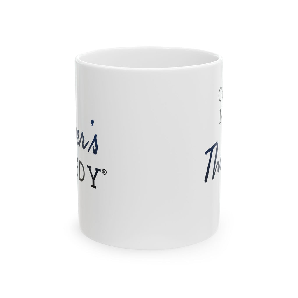Custom Name, Thank You - 11oz/15oz Ceramic Coffee Mug (Personalize)