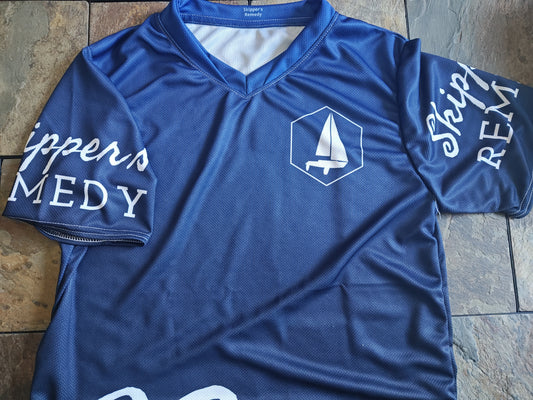 Skipper's Remedy - Recycled unisex sports shirt
