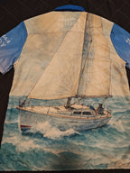 Unisex button shirt - Skipper's Remedy sailing