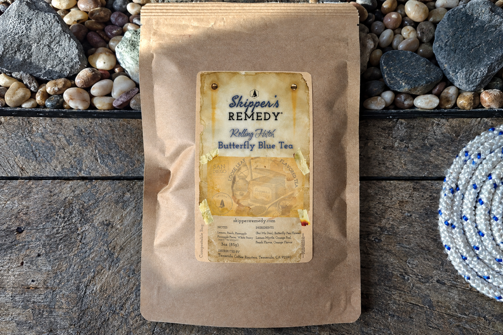 Rolling Hitch Butterfly Blue Tea