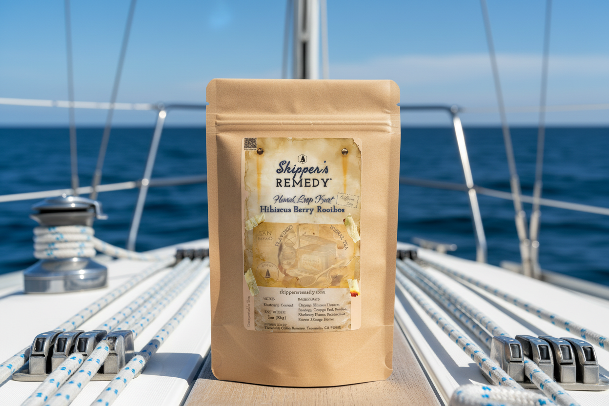 Flemish Loop Knot Hibiscus Berry Rooibos