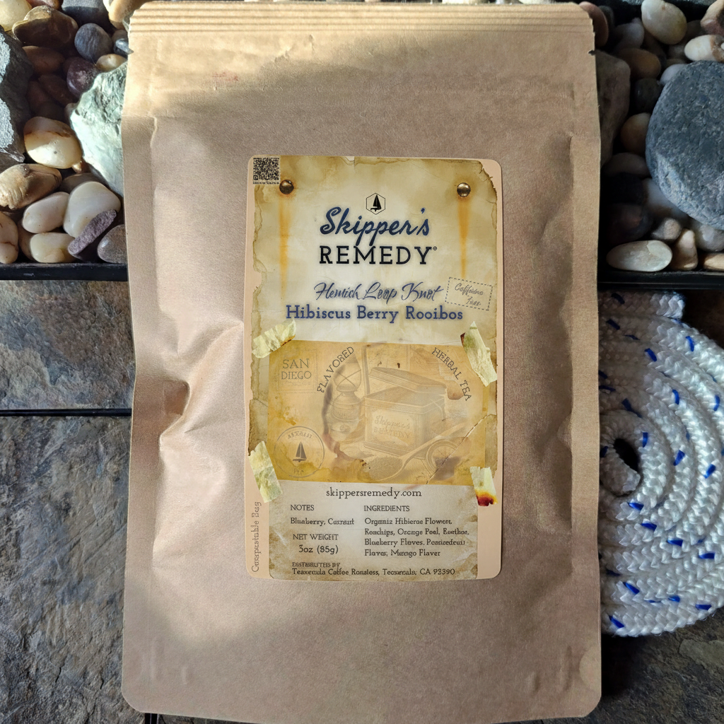 Flemish Loop Knot Hibiscus Berry Rooibos Tea