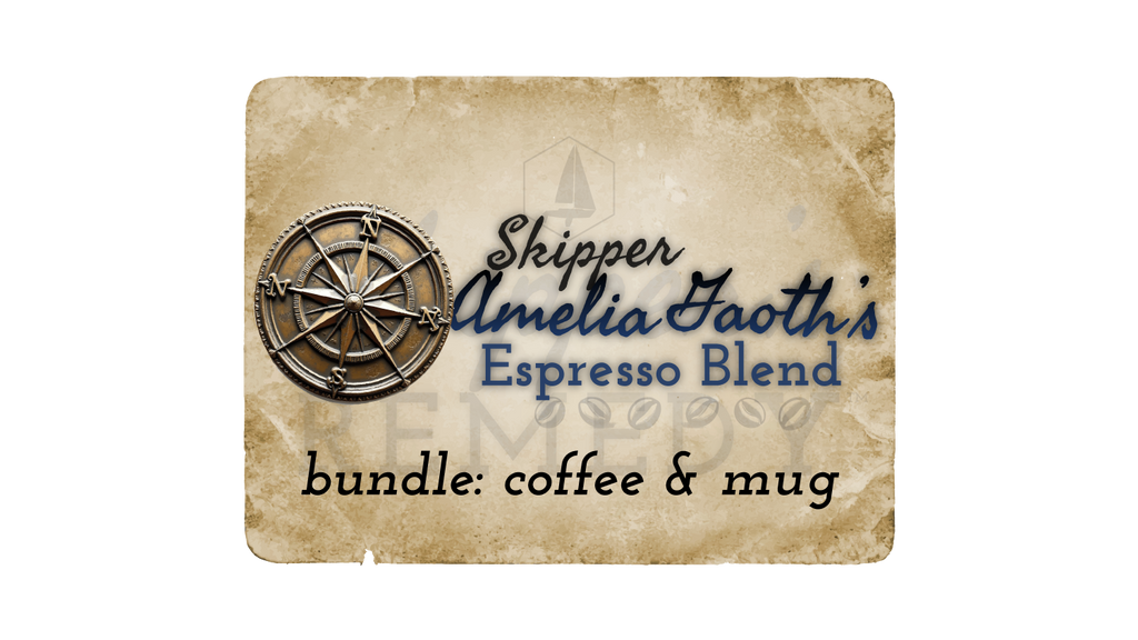 Skipper Amelia Gaoth bundle: coffee & mug