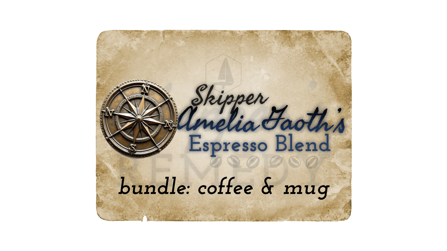 Skipper Mate Amelia Gaoth bundle: coffee & mug