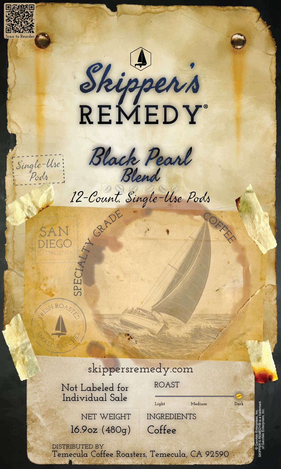 Black Pearl Blend [Single-Use Pods]