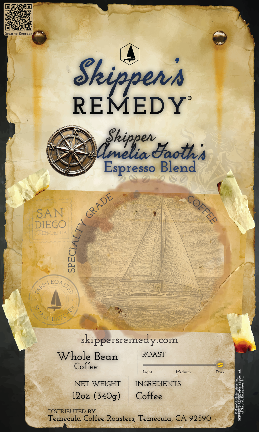 Skipper Amelia Gaoth's Espresso Blend