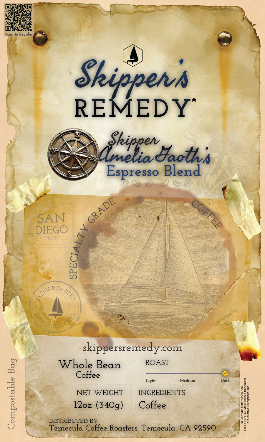Skipper Amelia Gaoth's Espresso Blend