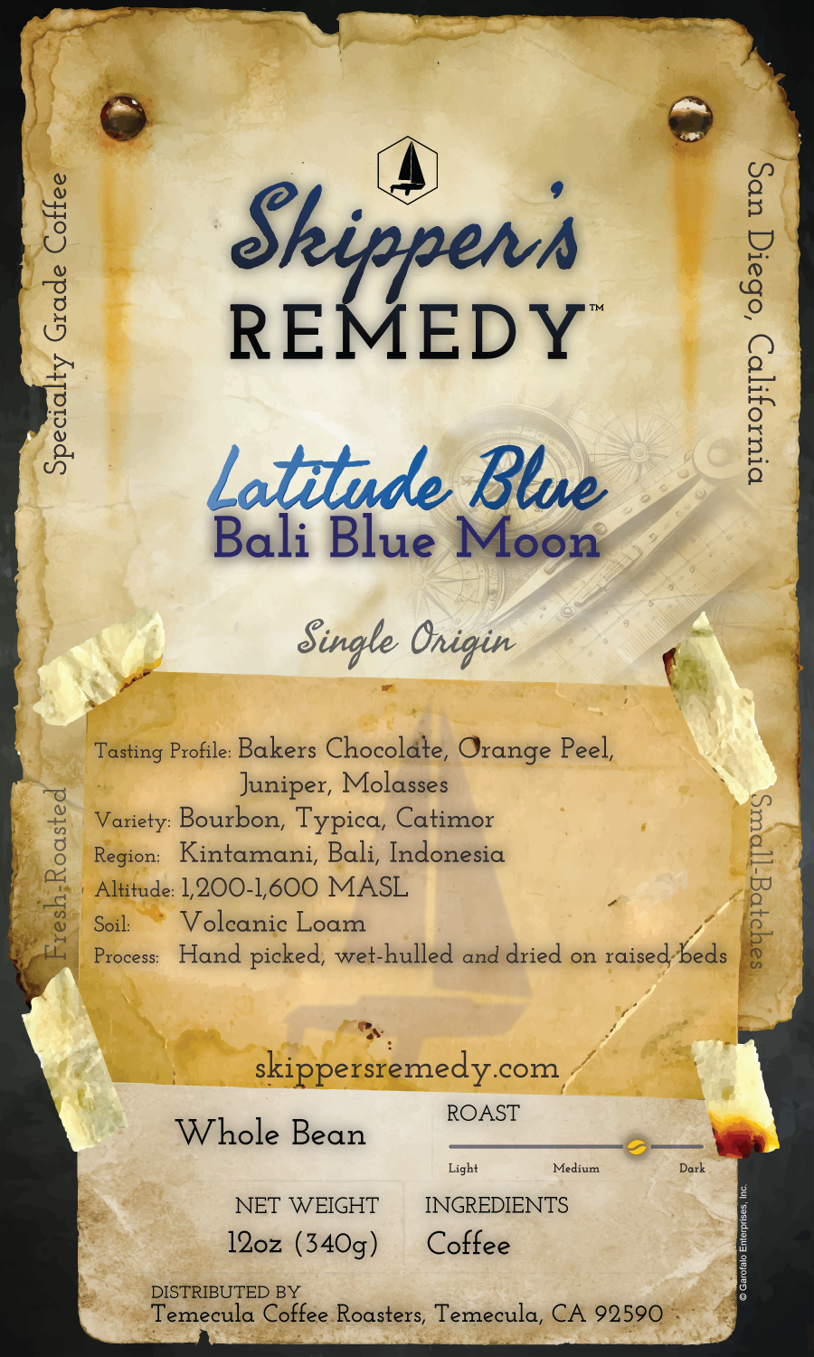 Latitude Blue - Bali Blue Moon