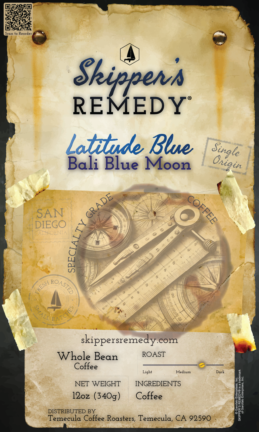 Latitude Blue - Bali Blue Moon