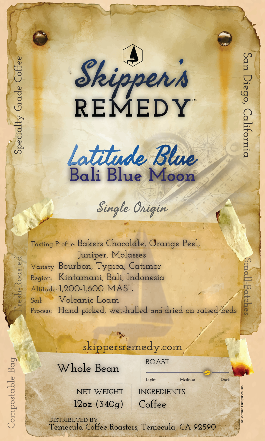 Latitude Blue - Bali Blue Moon