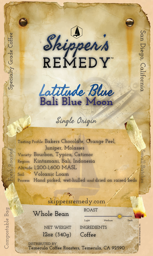 Latitude Blue - Bali Blue Moon