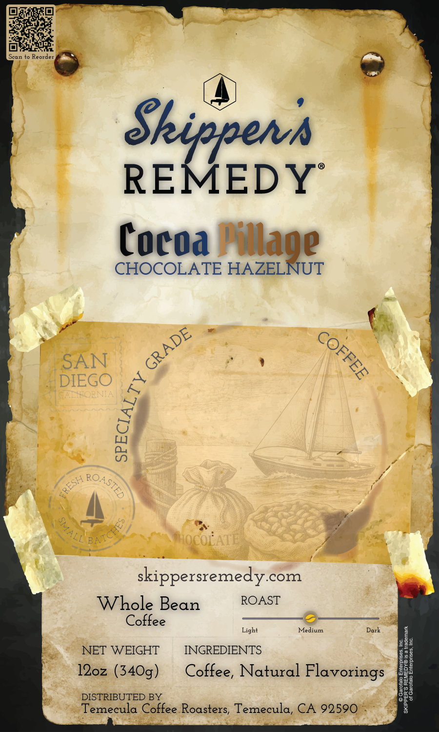 Cocoa Pillage - Chocolate Hazelnut