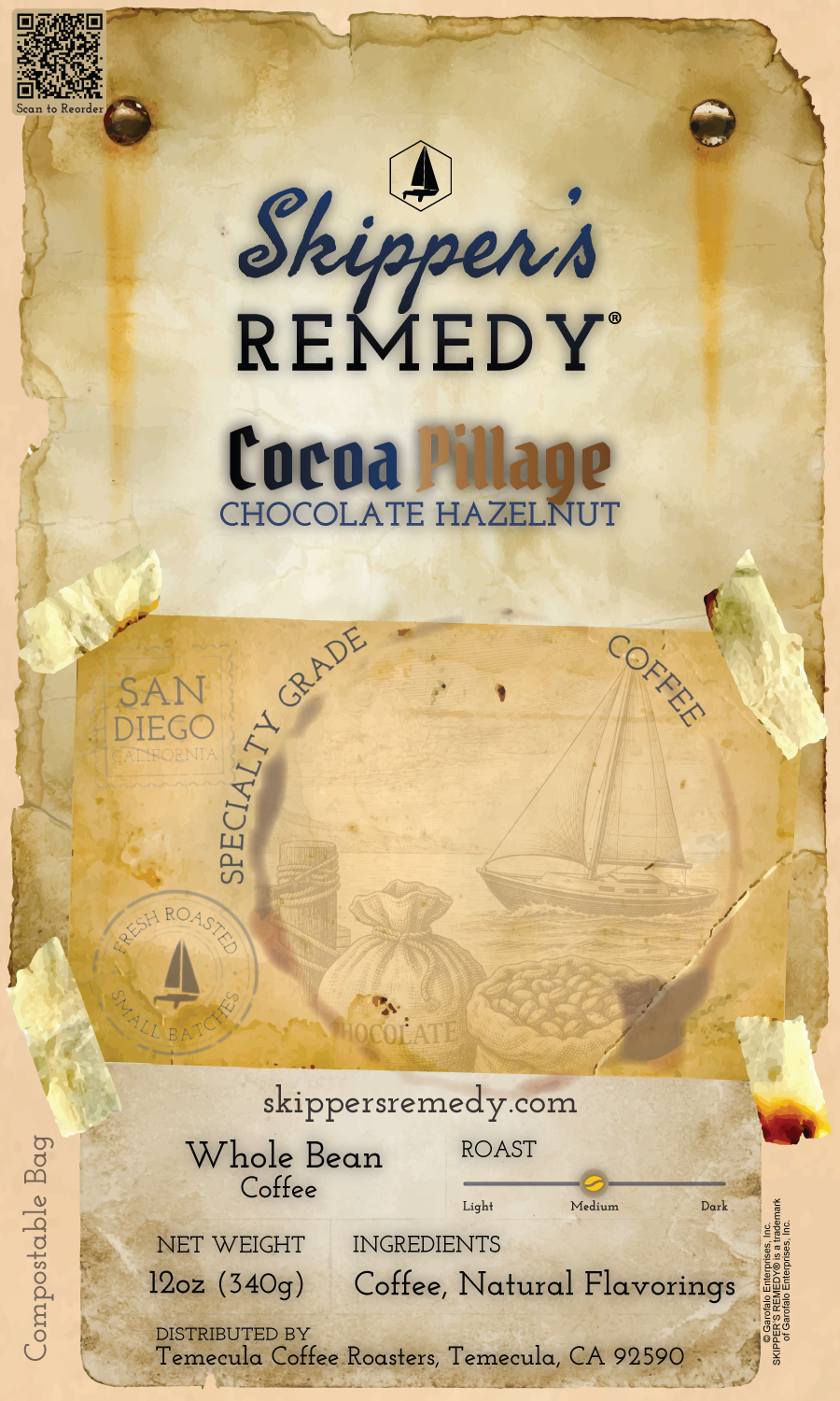 Cocoa Pillage - Chocolate Hazelnut