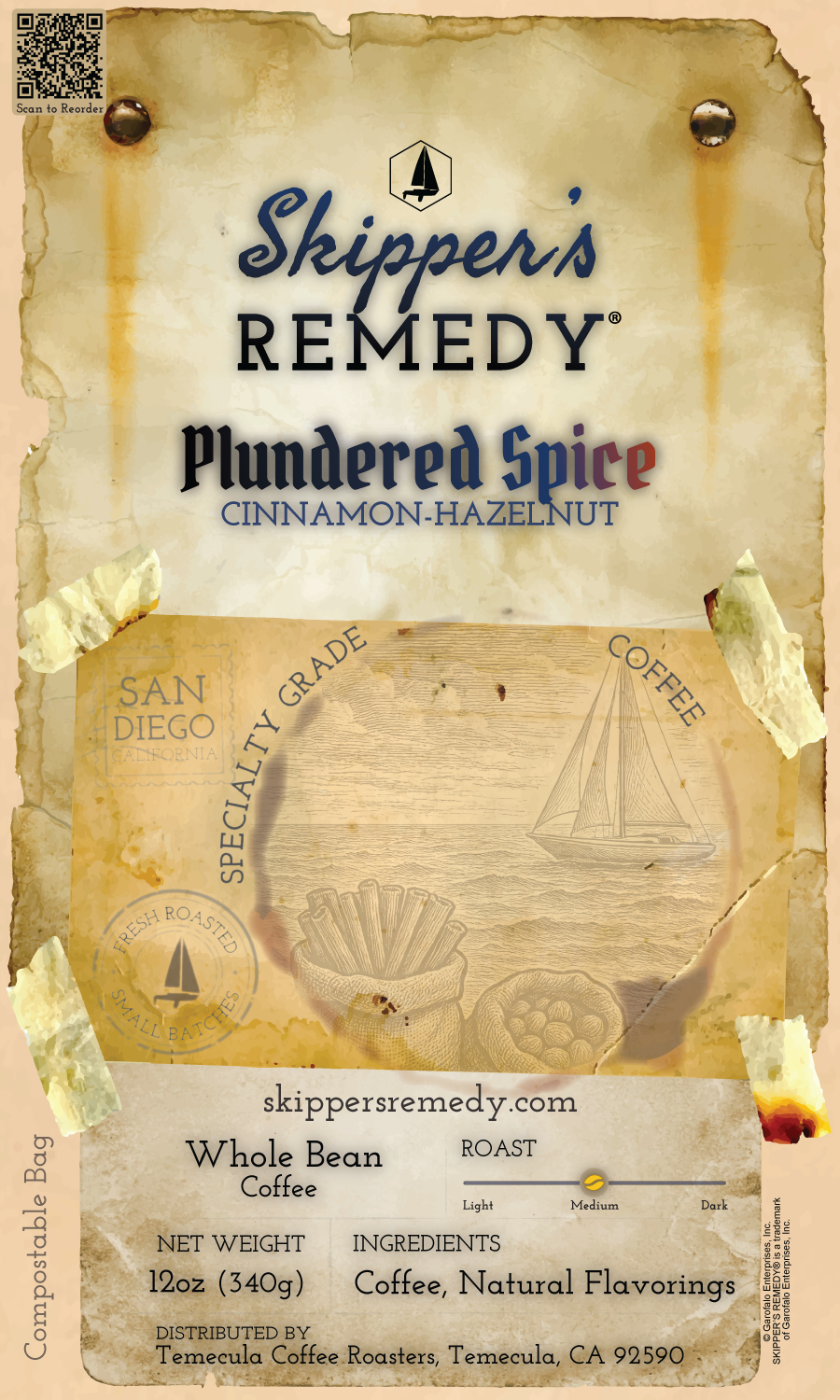 Plundered Spice - Cinnamon Hazelnut