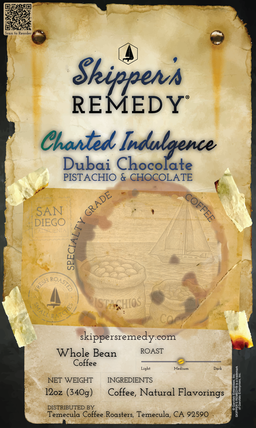 Charted Indulgence - Dubai Chocolate
