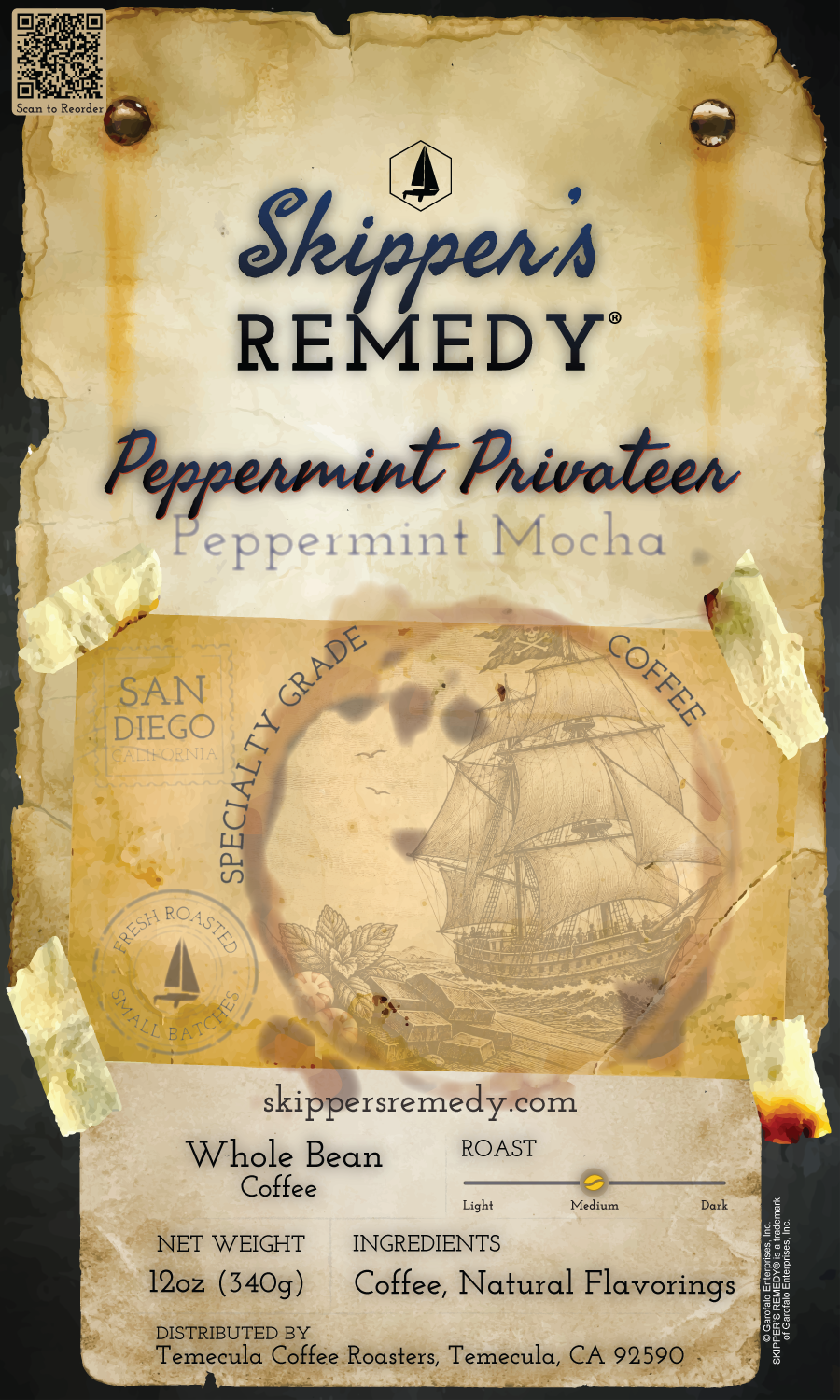 Peppermint Privateer - Peppermint Mocha
