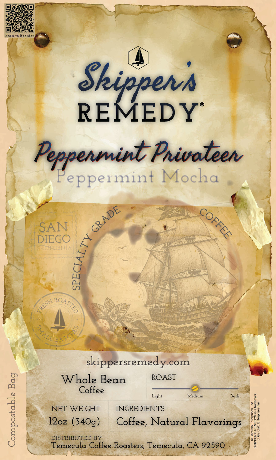 Peppermint Privateer - Peppermint Mocha