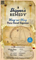 Wing-on-Wing Peru Decaf Espresso