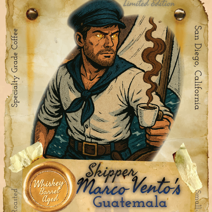 Skipper Marco Vento's Guatemala - Whiskey Barrel-Aged - Limited Edition