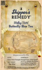 Rolling Hitch Butterfly Blue