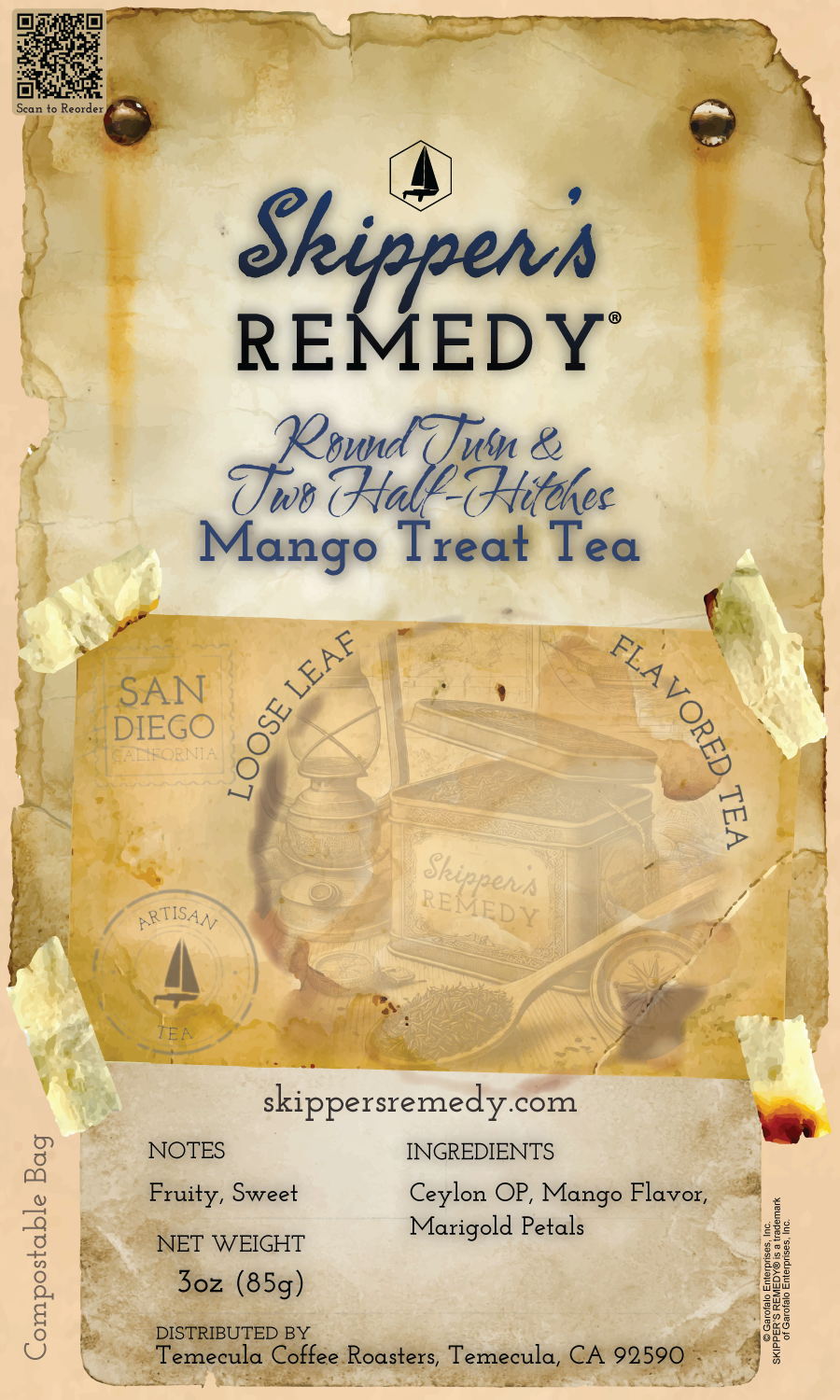 Round Turn & Two Half-Hitches Mango Treat