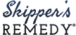 Skipper's Remedy logo with blue and black text