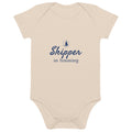 Organic cotton baby bodysuit - Skipper In Training