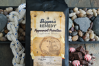 Peppermint Privateer coffee bag with chocolate nuggets and peppermint candies