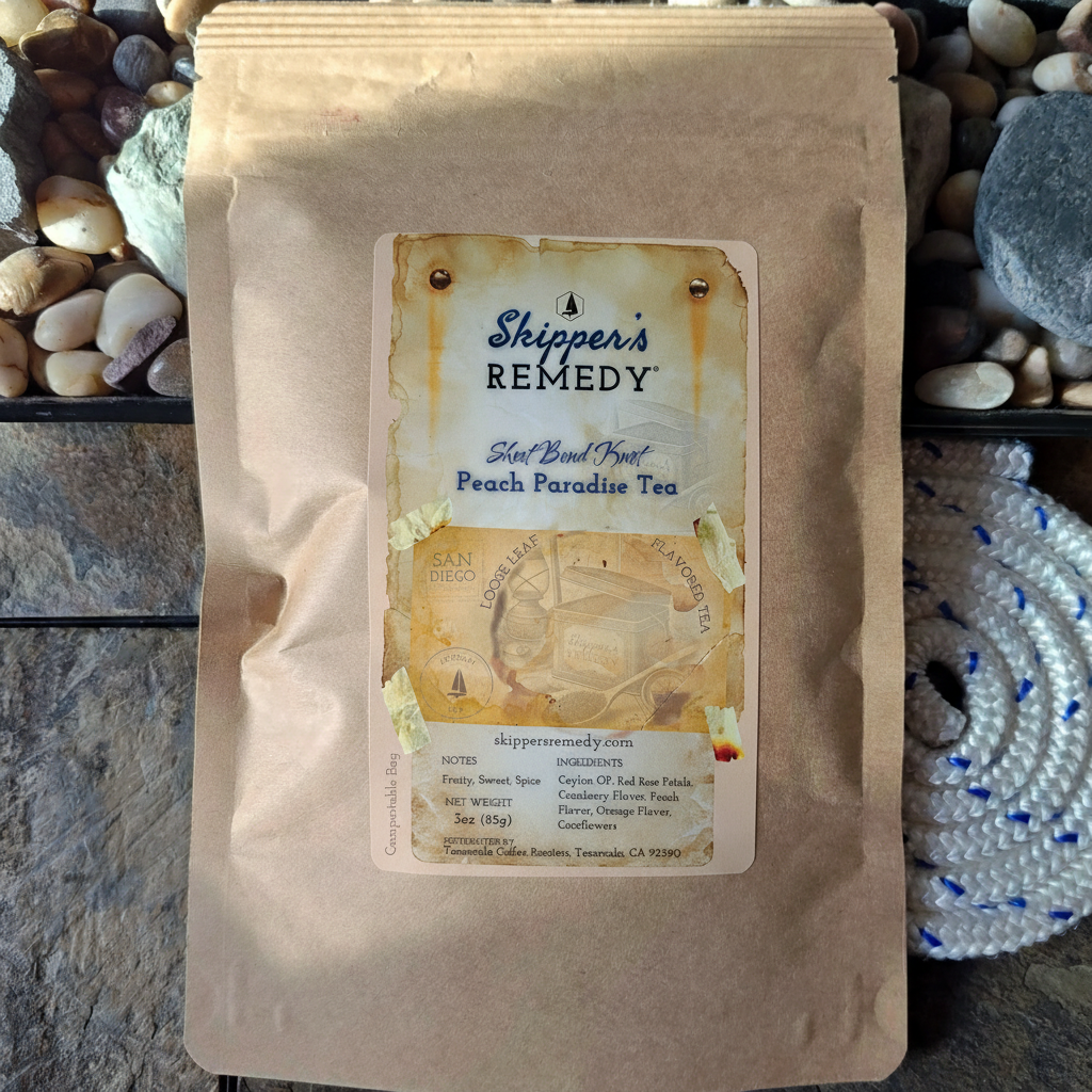 Sheet Bend Knot Peach Paradise Tea