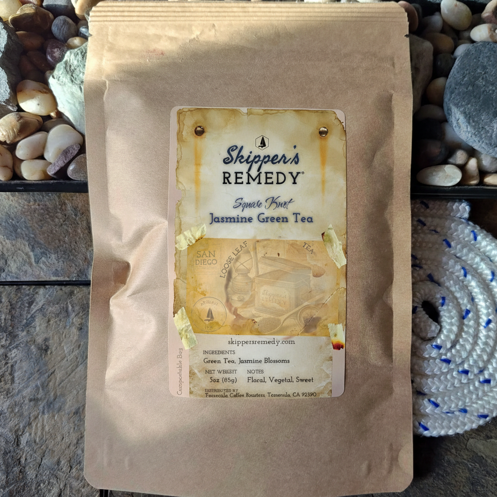 Square Knot Jasmine Green Tea