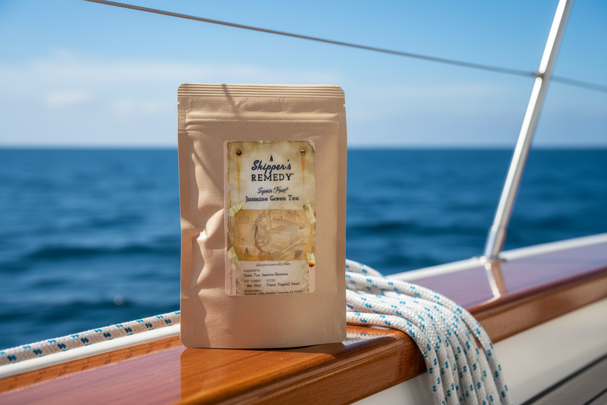 Square Knot Jasmine Green Tea